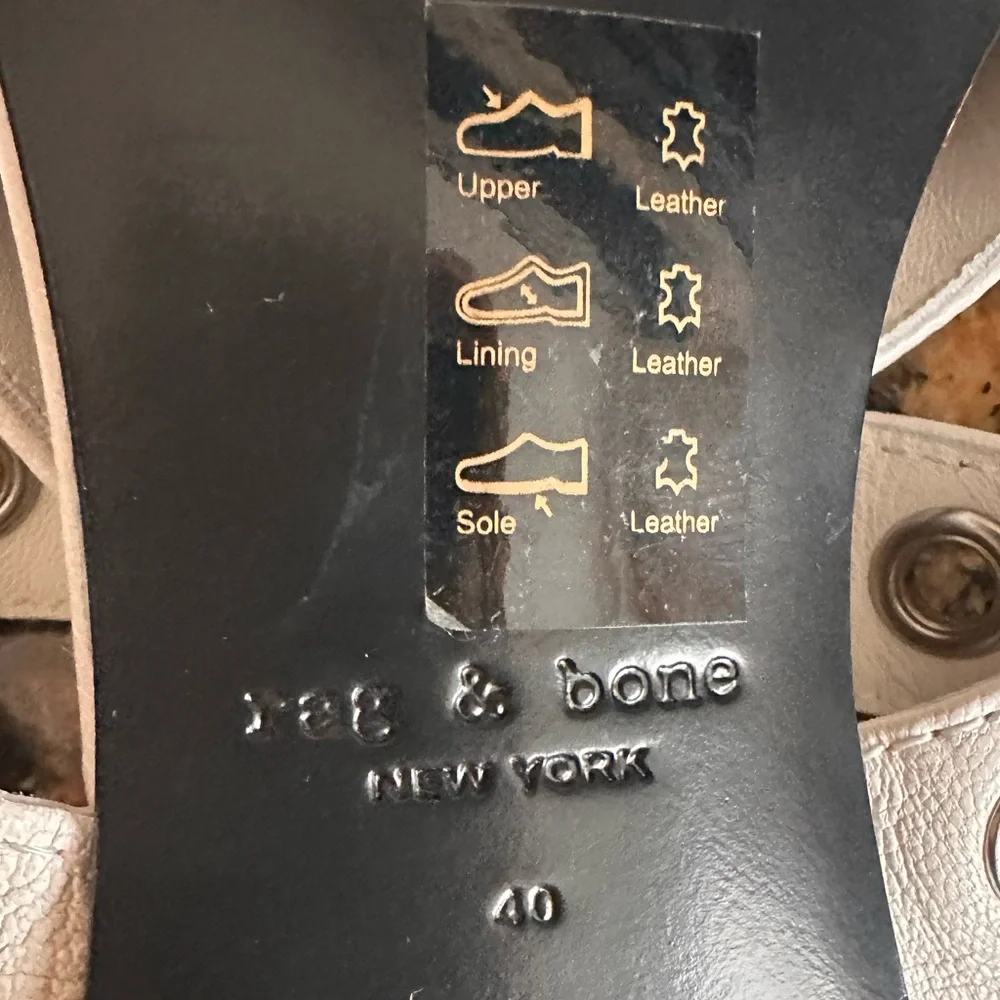 Rag & Bone Moto Astra Slingback Flats - Picture 11 of 11